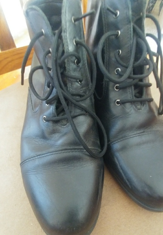 Black boots